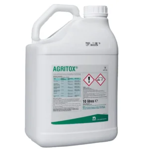 Agritox 10L MCPA Grassland Weed Killer - Controls Broad-leaved Weeds and Soft Rush