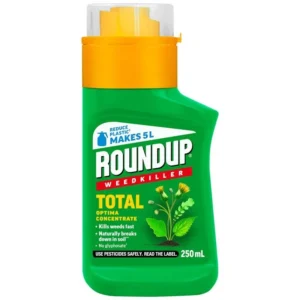 Roundup Optima Weedkiller Concentrate 250 ml – Root-Killing Concentrated Garden Formula